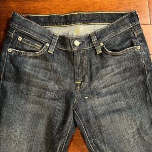 7 For All Mankind Dark Fade Jeans